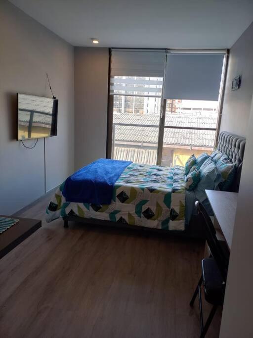 Ferienwohnung Apartaestudio Chapinero Balcon Bogotá Exterior foto