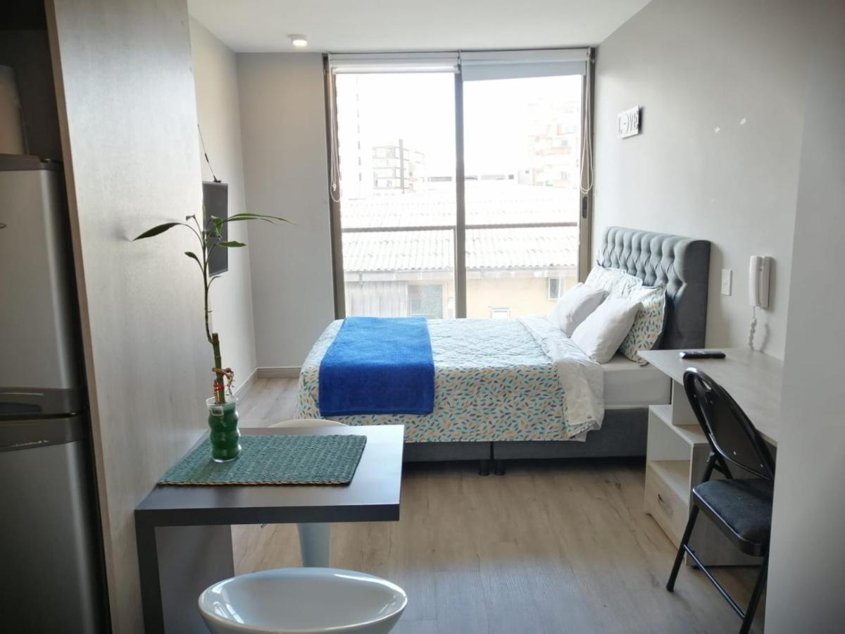 Ferienwohnung Apartaestudio Chapinero Balcon Bogotá Exterior foto